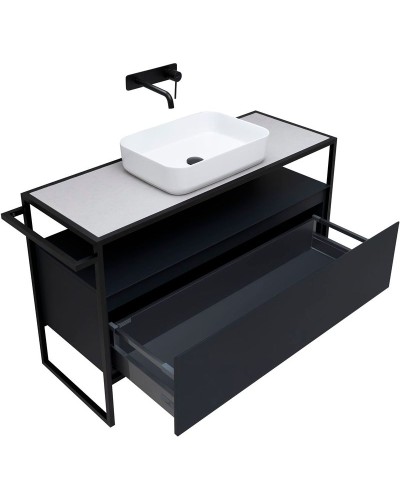 Тумба под раковину Allen Brau Priority 120 1.31004.AM Антрацит матовый