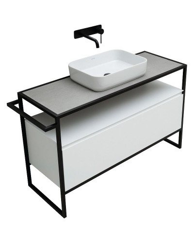 Тумба под раковину Allen Brau Priority 120 1.31004.WM Белая матовая