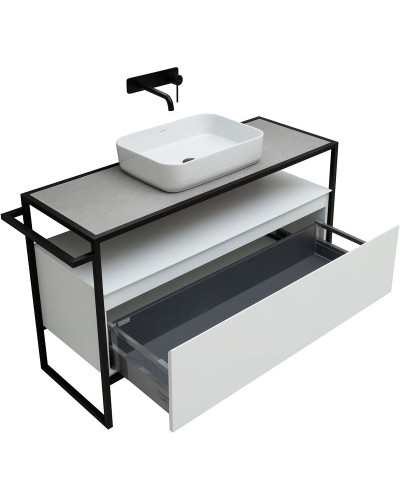 Тумба под раковину Allen Brau Priority 120 1.31004.WM Белая матовая