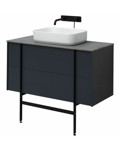 Тумба под раковину Allen Brau Reality 100 1.32007.AM подвесная Антрацит матовый