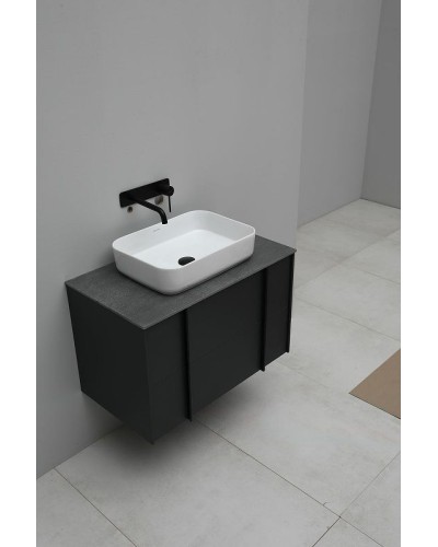 Тумба под раковину Allen Brau Reality 100 1.32007.AM подвесная Антрацит матовый