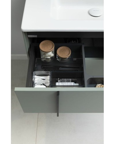 Тумба под раковину Allen Brau Reality 100 1.32007.CGM подвесная Олива матовая