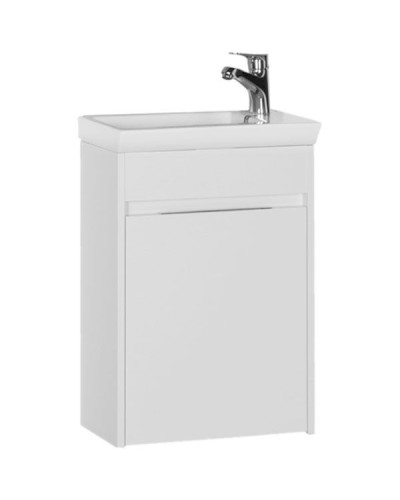 Тумба под раковину Aquanet Дувр 45 182607 подвесная Белая