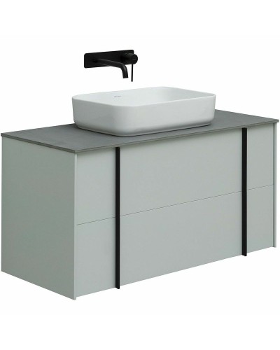 Тумба под раковину Allen Brau Reality 100 1.32007.PWM подвесная Папирус матовый