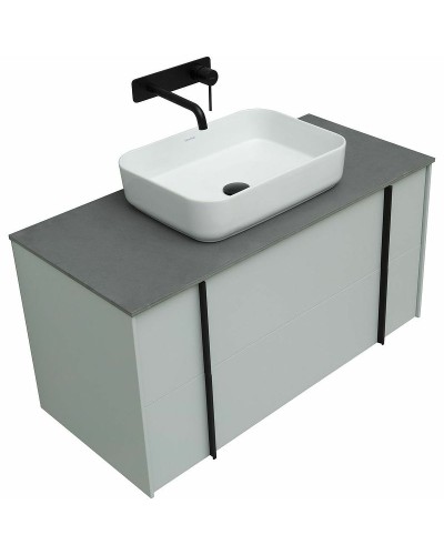 Тумба под раковину Allen Brau Reality 100 1.32007.PWM подвесная Папирус матовый