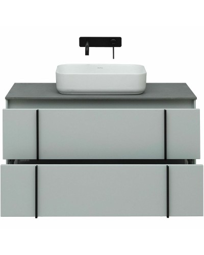 Тумба под раковину Allen Brau Reality 100 1.32007.PWM подвесная Папирус матовый