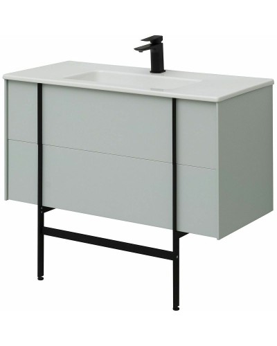 Тумба под раковину Allen Brau Reality 100 1.32007.PWM подвесная Папирус матовый