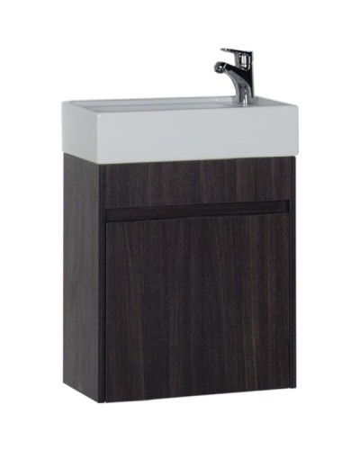 Тумба под раковину Aquanet Лидс 50 182744 подвесная Эвкалипт мистери