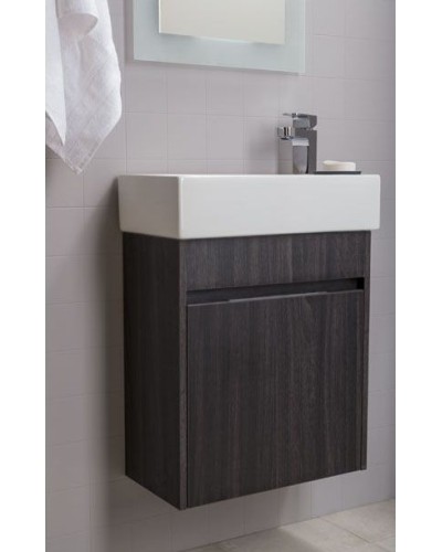 Тумба под раковину Aquanet Лидс 50 182744 подвесная Эвкалипт мистери