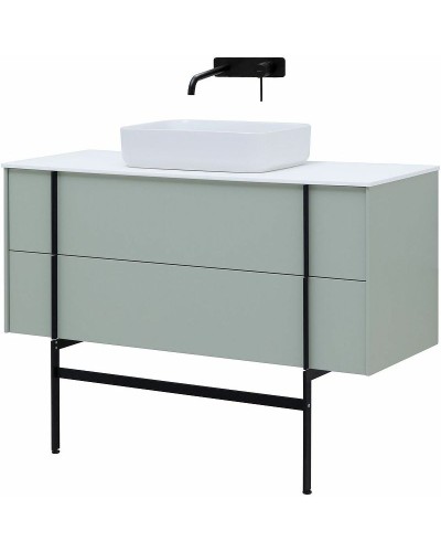 Тумба под раковину Allen Brau Reality 120 1.32008.PWM подвесная Папирус матовый