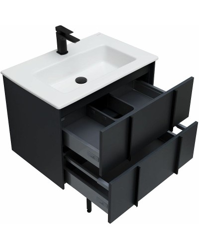 Тумба под раковину Allen Brau Reality 70 1.32004.AM подвесная Антрацит матовый