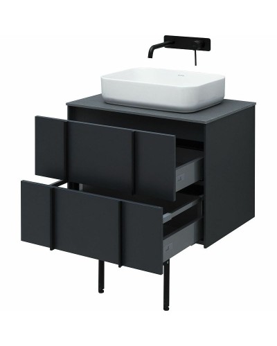 Тумба под раковину Allen Brau Reality 70 1.32004.AM подвесная Антрацит матовый
