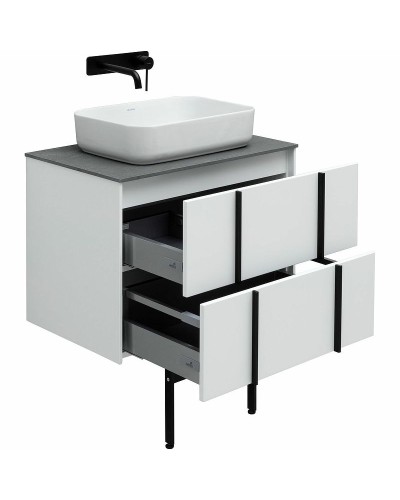 Тумба под раковину Allen Brau Reality 70 1.32004.WM подвесная Белая матовая