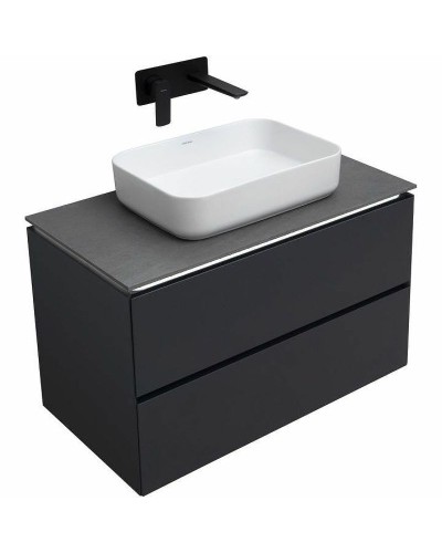 Тумба под раковину Allen Brau Infinity 85 1.21001.AM подвесная Антрацит матовый