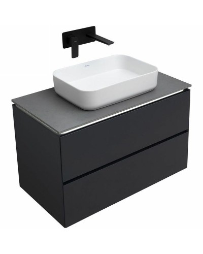 Тумба под раковину Allen Brau Infinity 85 1.21001.AM подвесная Антрацит матовый