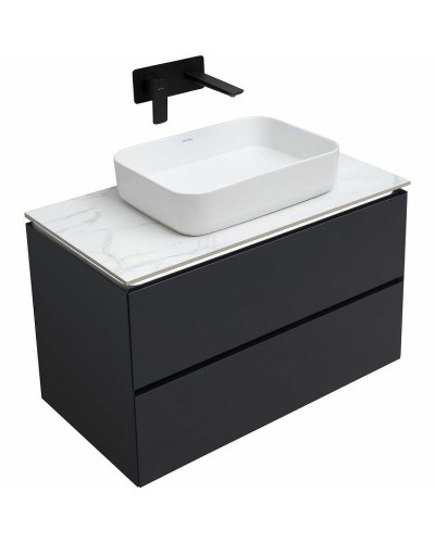 Тумба под раковину Allen Brau Infinity 85 1.21001.AM подвесная Антрацит матовый