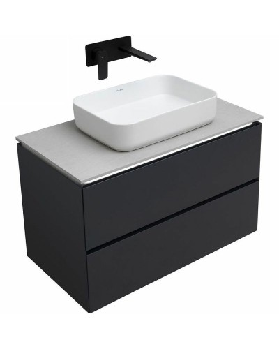 Тумба под раковину Allen Brau Infinity 85 1.21001.AM подвесная Антрацит матовый