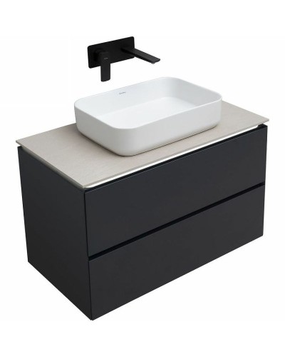 Тумба под раковину Allen Brau Infinity 85 1.21001.AM подвесная Антрацит матовый
