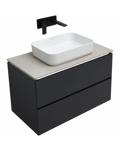 Тумба под раковину Allen Brau Infinity 85 1.21001.AM подвесная Антрацит матовый