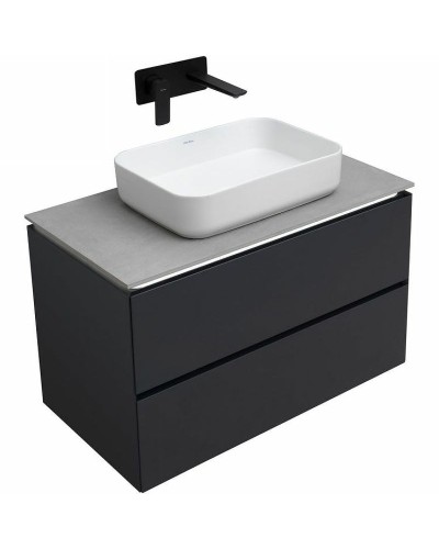 Тумба под раковину Allen Brau Infinity 85 1.21001.AM подвесная Антрацит матовый