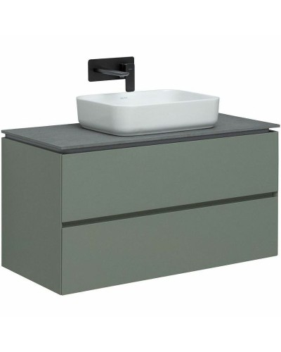 Тумба под раковину Allen Brau Infinity 100 1.21003.CGM подвесная Олива матовая