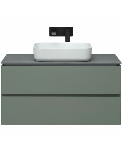 Тумба под раковину Allen Brau Infinity 100 1.21003.CGM подвесная Олива матовая