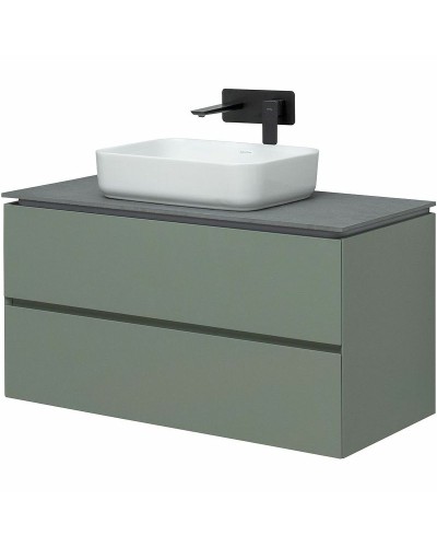 Тумба под раковину Allen Brau Infinity 100 1.21003.CGM подвесная Олива матовая