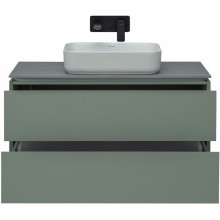 Тумба под раковину Allen Brau Infinity 100 1.21003.CGM подвесная Олива матовая