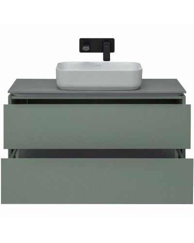 Тумба под раковину Allen Brau Infinity 100 1.21003.CGM подвесная Олива матовая