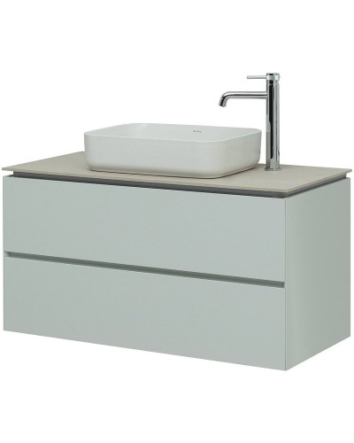 Тумба под раковину Allen Brau Infinity 100 1.21003.PWM подвесная Папирус матовый