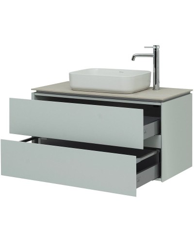 Тумба под раковину Allen Brau Infinity 100 1.21003.PWM подвесная Папирус матовый