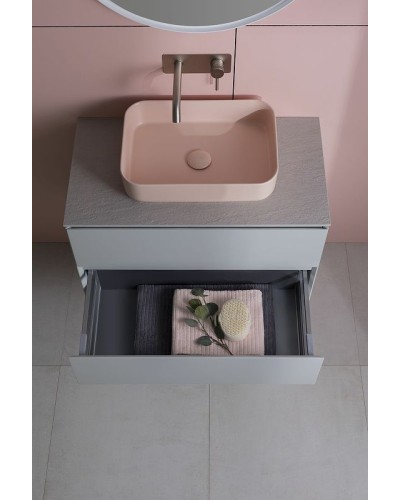 Тумба под раковину Allen Brau Infinity 100 1.21003.PWM подвесная Папирус матовый