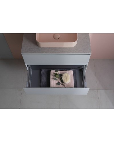 Тумба под раковину Allen Brau Infinity 100 1.21003.PWM подвесная Папирус матовый