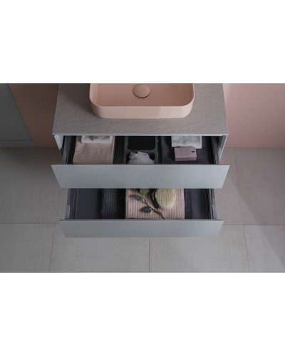 Тумба под раковину Allen Brau Infinity 100 1.21003.PWM подвесная Папирус матовый