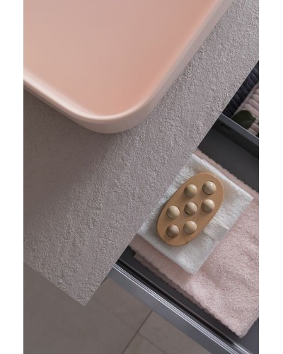 Тумба под раковину Allen Brau Infinity 100 1.21003.PWM подвесная Папирус матовый