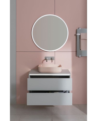 Тумба под раковину Allen Brau Infinity 100 1.21003.PWM подвесная Папирус матовый