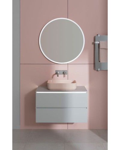 Тумба под раковину Allen Brau Infinity 100 1.21003.PWM подвесная Папирус матовый