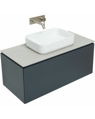 Тумба под раковину Allen Brau Infinity 100 1.21004.AM подвесная Антрацит матовый