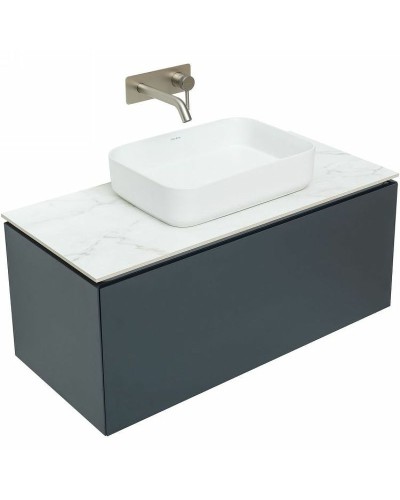 Тумба под раковину Allen Brau Infinity 100 1.21004.AM подвесная Антрацит матовый