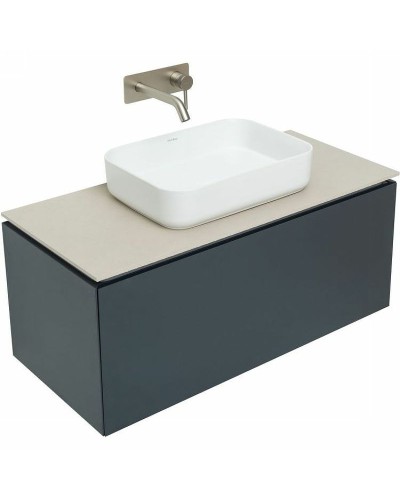 Тумба под раковину Allen Brau Infinity 100 1.21004.AM подвесная Антрацит матовый