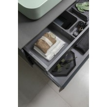 Тумба под раковину Allen Brau Infinity 100 1.21004.AM подвесная Антрацит матовый