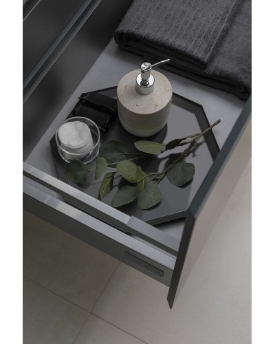 Тумба под раковину Allen Brau Infinity 100 1.21004.AM подвесная Антрацит матовый