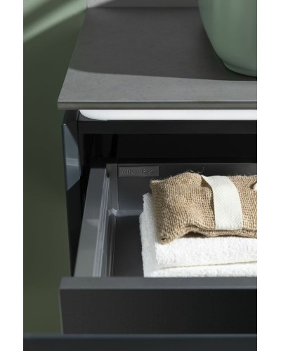 Тумба под раковину Allen Brau Infinity 100 1.21004.AM подвесная Антрацит матовый