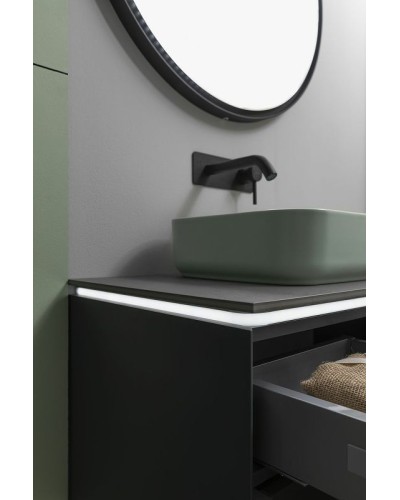 Тумба под раковину Allen Brau Infinity 100 1.21004.AM подвесная Антрацит матовый