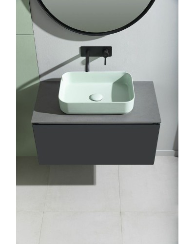 Тумба под раковину Allen Brau Infinity 100 1.21004.AM подвесная Антрацит матовый