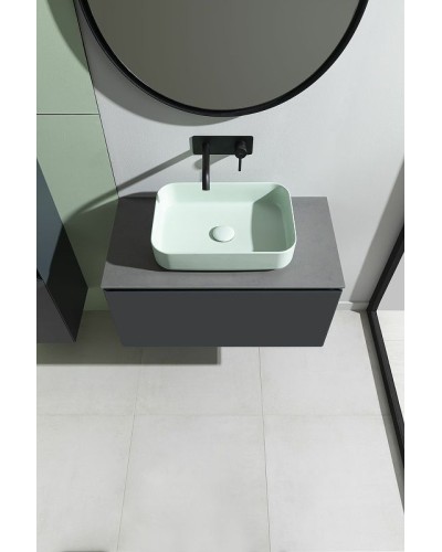 Тумба под раковину Allen Brau Infinity 100 1.21004.AM подвесная Антрацит матовый