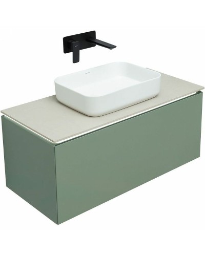 Тумба под раковину Allen Brau Infinity 100 1.21004.CGM подвесная Олива матовая