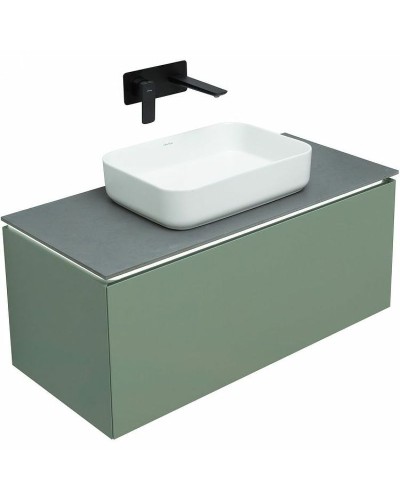 Тумба под раковину Allen Brau Infinity 100 1.21004.CGM подвесная Олива матовая