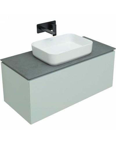 Тумба под раковину Allen Brau Infinity 100 1.21004.PWM подвесная Папирус матовый