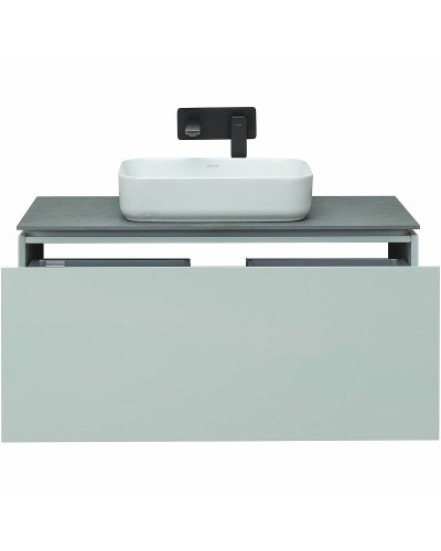 Тумба под раковину Allen Brau Infinity 100 1.21004.PWM подвесная Папирус матовый